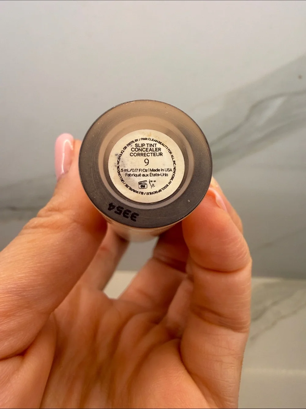 Saie Tinted Serum Concealer - 9 Medium Beige with Black Cap